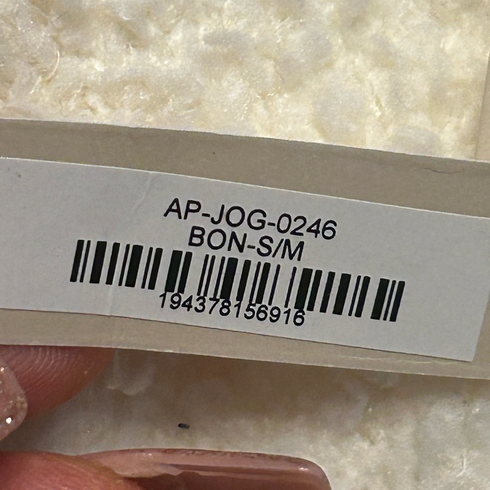 NWT Skims Cozy Joggers, cream S/M - Picture 4 of 6